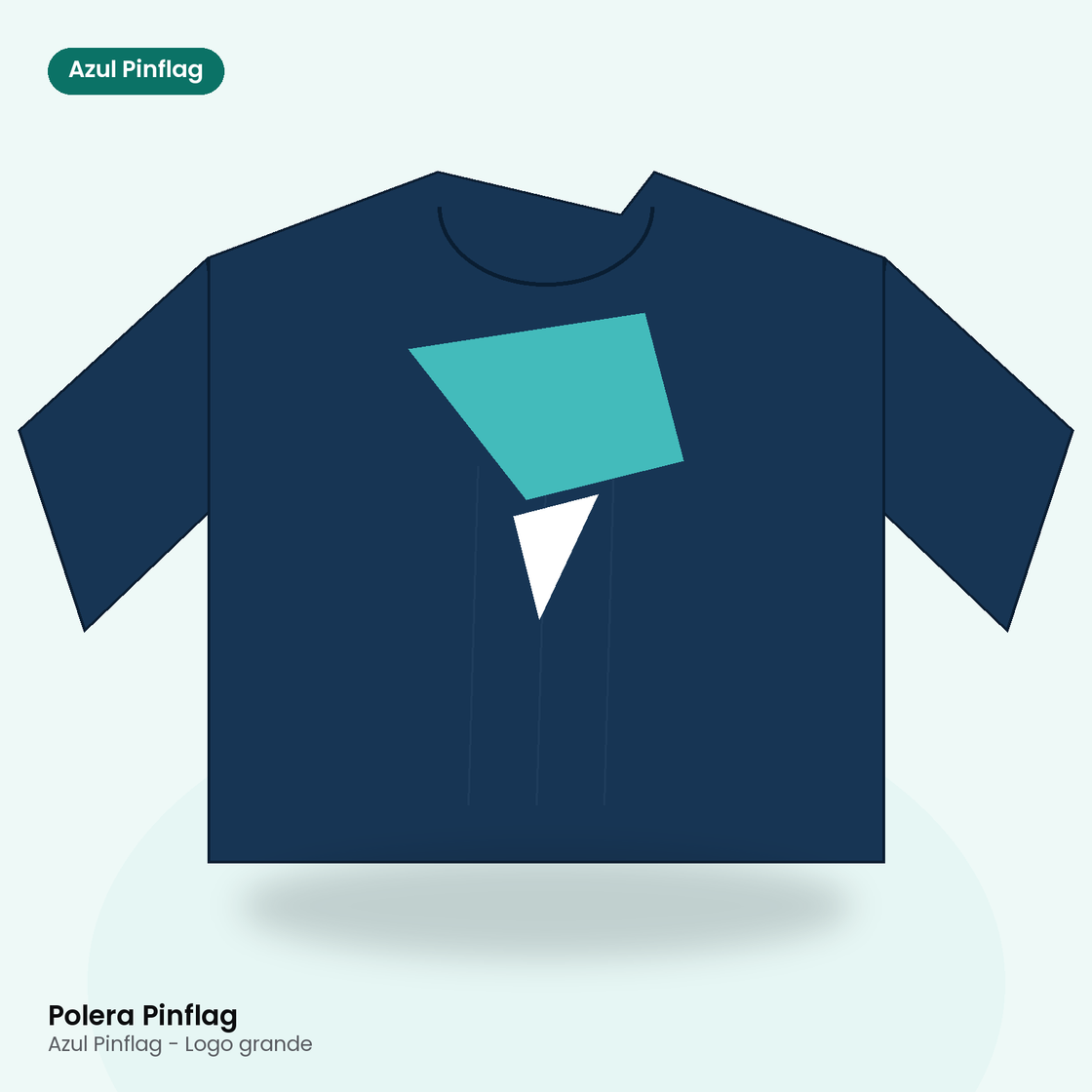 variant::Azul Pinflag / Logo grande