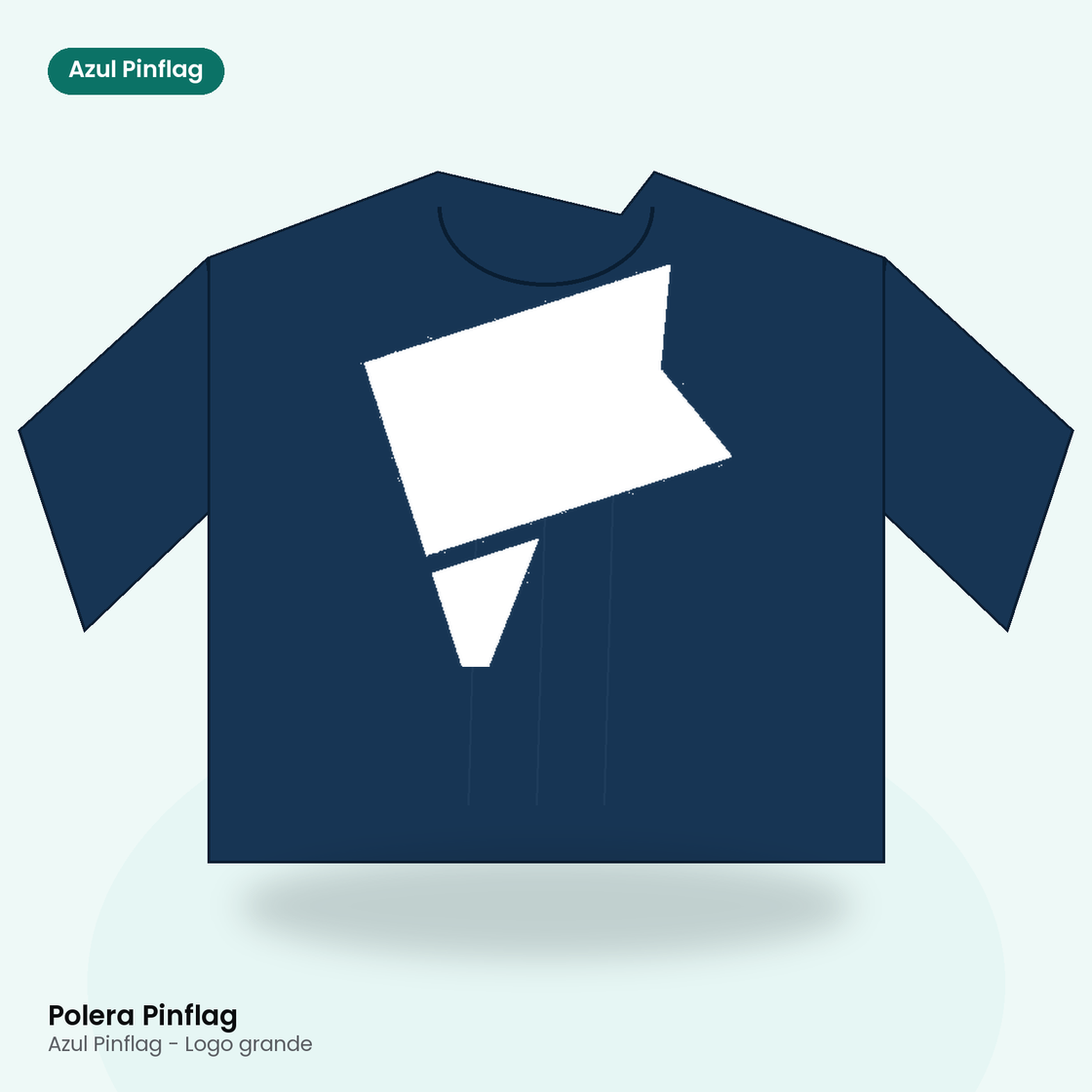 variant::Azul Pinflag / Logo grande